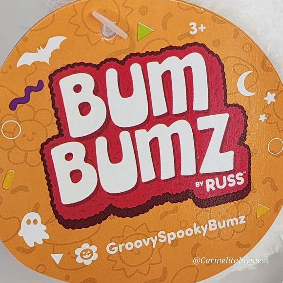 🎃 CHARITY Pink Witch’s Cauldron 2024 Halloween GroovySpookySeries 5" BumBumz - Picture 3 of 9
